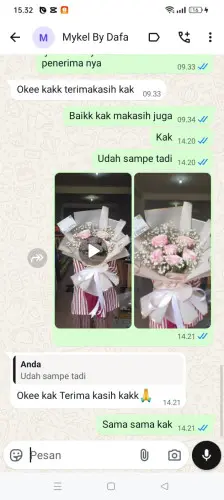 Testimonial Buket Bunga mampang prapatan